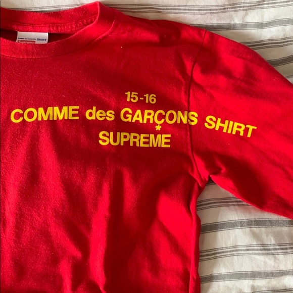 Supreme x Comme Des Garcons Collab long sleeve - Picture 5 of 10